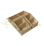 Casa de madera residencial Nara 83 m², 44 mm