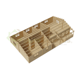 Casa de madera residencial Elva 118 m², 44 mm