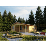 Casa de madera Freya 32 m², 44 mm