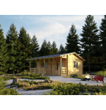 Moosy Wooden House 24 m², 44 mm