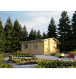 Moosy Wooden House 24 m², 44 mm