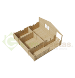 Moosy Wooden House 24 m², 44 mm