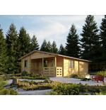Sora Wooden House 42 m², 44 mm