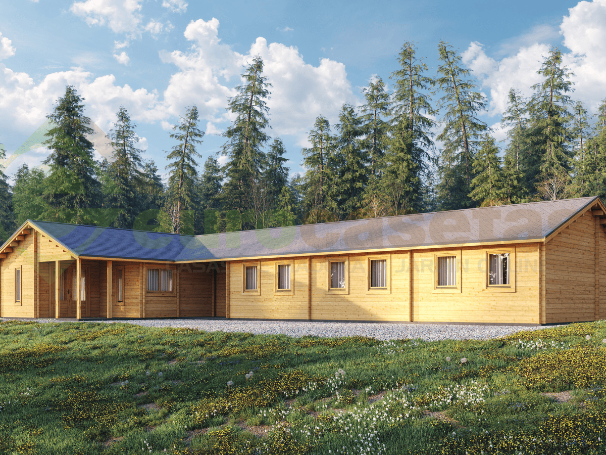 Aurea Wooden House 144 m², 70 mm Aurea Wooden House 144 m², 70 mm