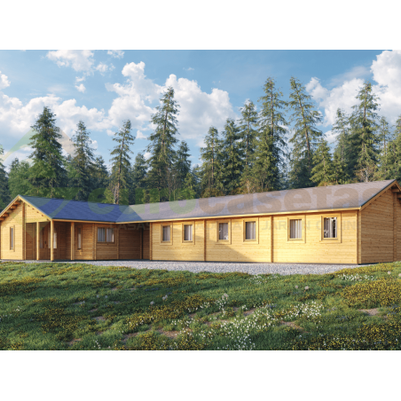 Aurea Wooden House 144 m², 70 mm
