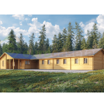 Aurea Wooden House 144 m², 70 mm