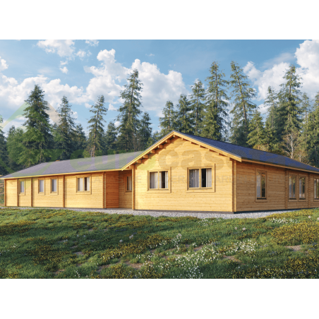 Aurea Wooden House 144 m², 70 mm