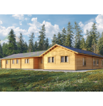 Aurea Wooden House 144 m², 70 mm