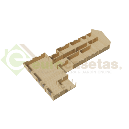 Aurea Wooden House 144 m², 70 mm