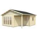 Caseta de madera  " IRENE 21,9 + 5,2 m2"
