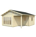Caseta de madera  " IRENE 21,9 + 5,2 m2"