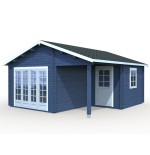 Caseta de madera  " IRENE 21,9 + 5,2 m2"