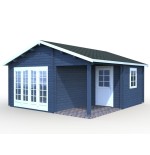 Caseta de madera  " IRENE 21,9 + 5,2 m2"