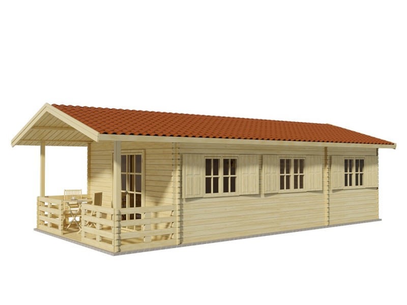 Casas de madera / LUGO- 44mm