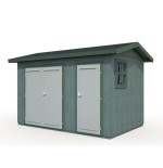 Trastero de madera OLAF 6,6 m2 
