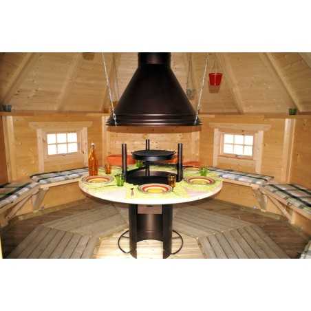 CABAÑA BARBACOA EVA 11,4 m2 