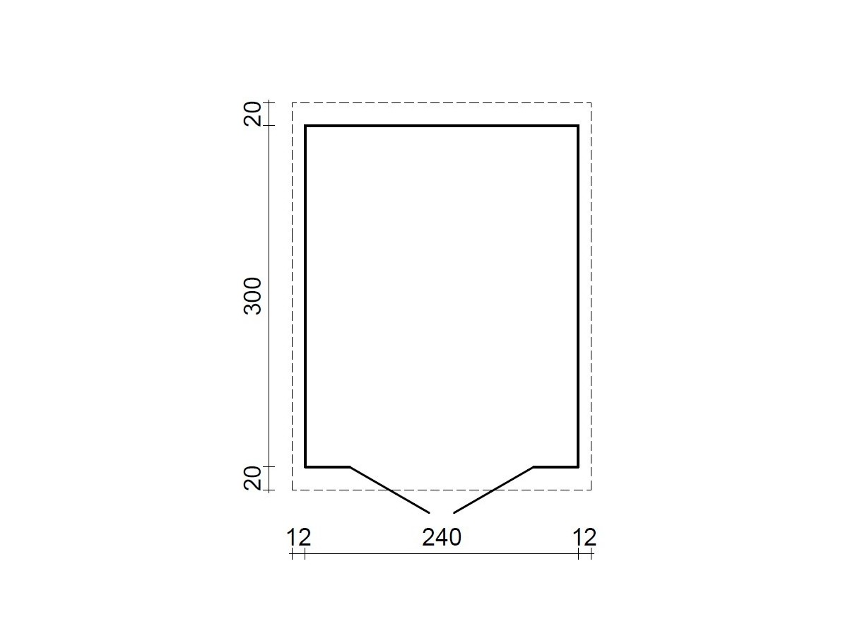 Caseta de jardín  ELLA 6,9   m2
