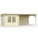 Caseta de jardín  ELLA 6,9 + 10  m2