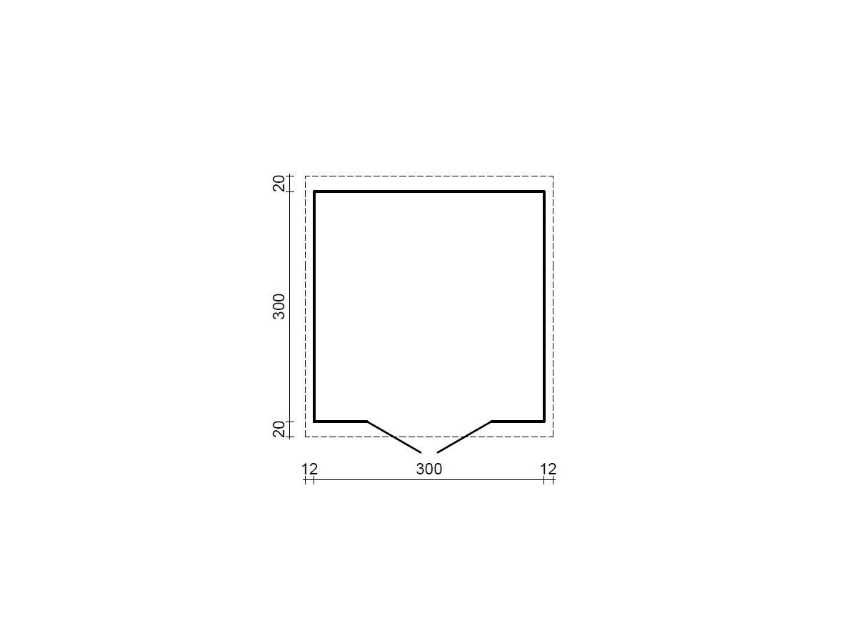 Caseta de jardín  ELLA  8,7  m2