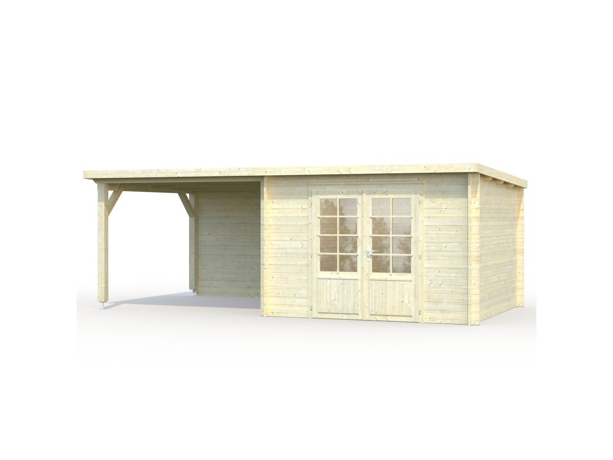 CASETA DE JARDIN "ELLA 8,7 +8,2  m2"