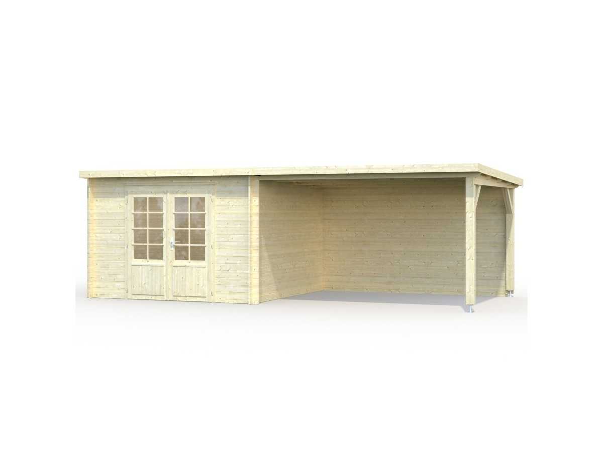 CASETA DE JARDIN "ELLA 8,7 + 10  m2" 