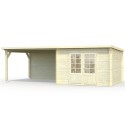 CASETA DE JARDIN "ELLA 8,7 + 10  m2"