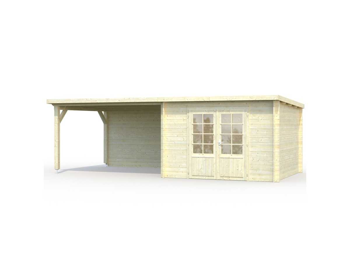 CASETA DE JARDIN "ELLA 8,7 + 10  m2"