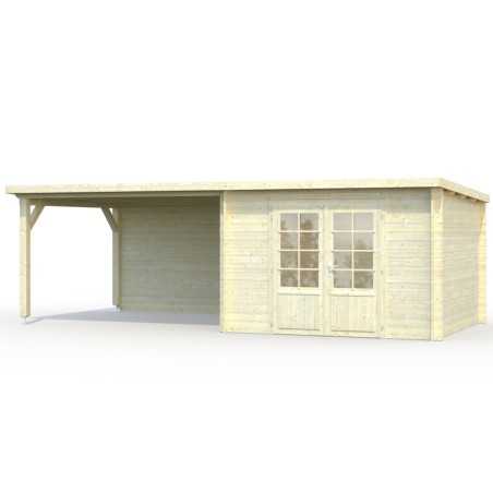 CASETA DE JARDIN "ELLA 8,7 + 10  m2"