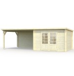 CASETA DE JARDIN "ELLA 8,7 + 10  m2"