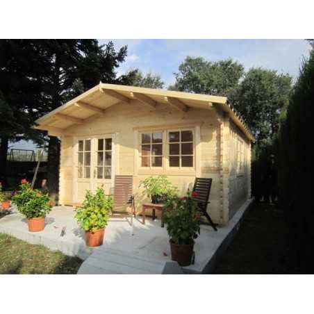 Caseta de jardin ALTEA 5x5 m , 44 mm 