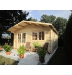 Caseta de jardin ALTEA 5x5 m , 44 mm 