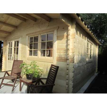 Caseta de jardin ALTEA 5x5 m , 44 mm 