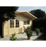 Caseta de jardin ALTEA 5x5 m , 44 mm 