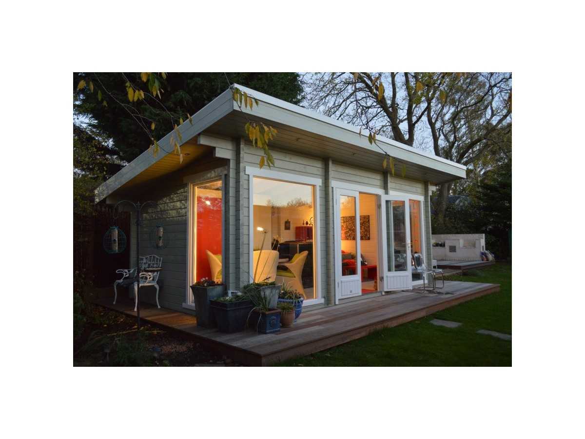 Casa de madera "HEIDI 19,7 m2" 