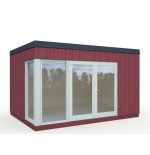 Caseta de jardin SOLVEIG 13,8 