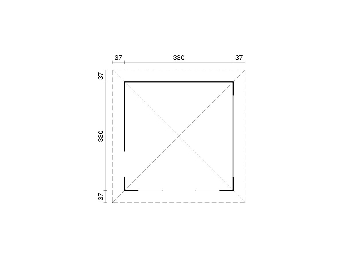 CENADOR DE MADERA JULIE 10,5 m2 
