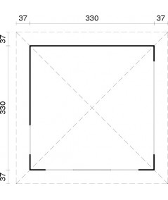 CENADOR DE MADERA JULIE 10,5 m2 