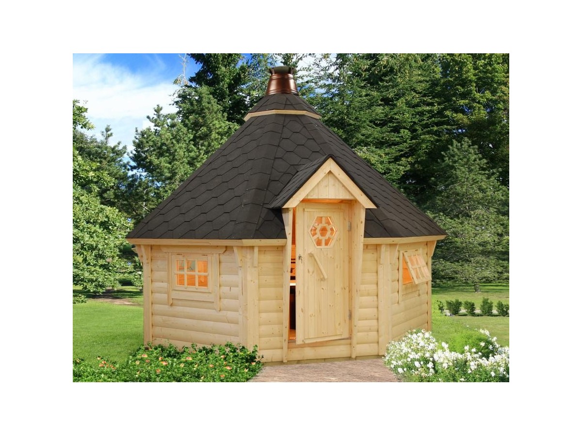 CABAÑA BARBACOA EVA 11,4 m2