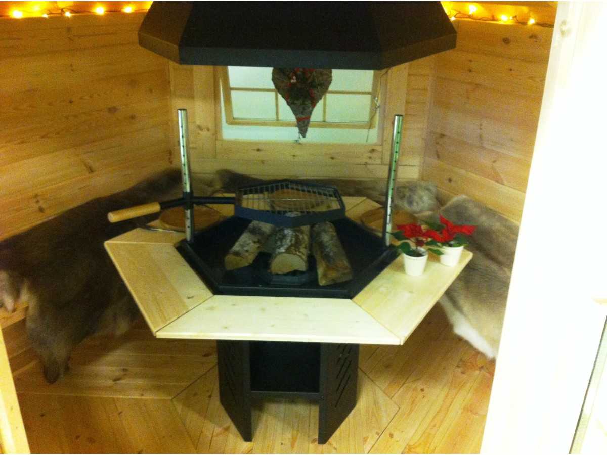 Caseta de madera "Grill Cabin 4.5"