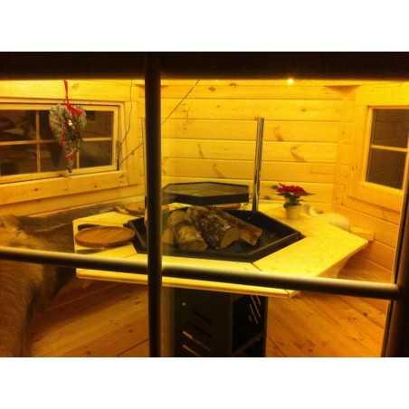 Caseta de madera "Grill Cabin 4.5"