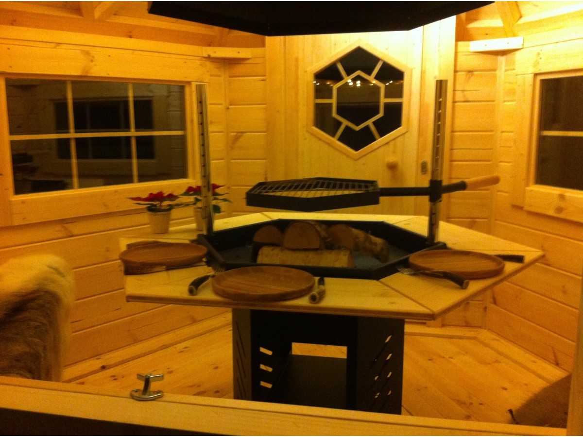 Caseta de madera "Grill Cabin 4.5"