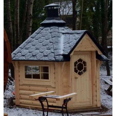 Caseta de madera "Grill Cabin 4.5"