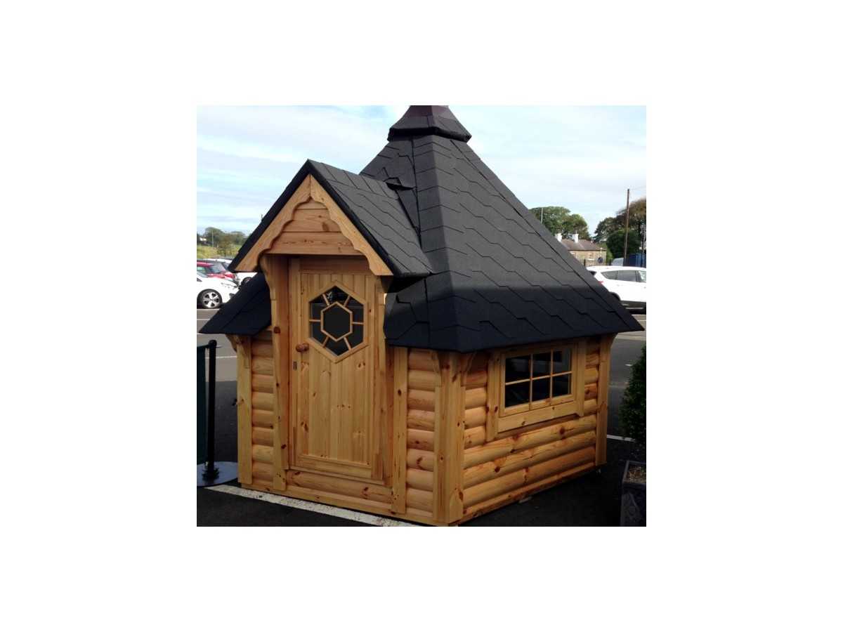 Caseta de madera "Grill Cabin 7.0"