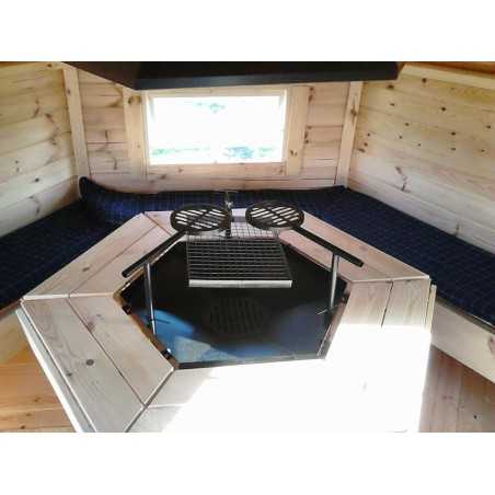 Caseta de madera "Grill Cabin 7.0"