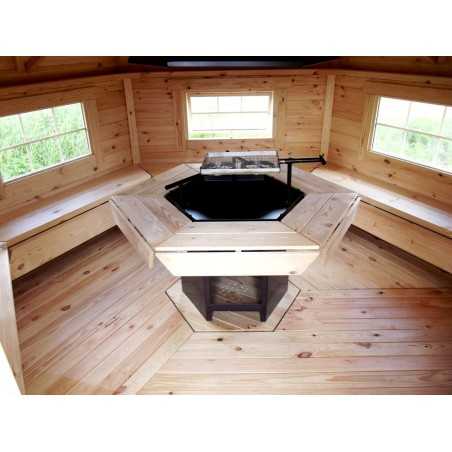 Caseta de madera "Grill Cabin 9.2"