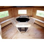 Caseta de madera "Grill Cabin 9.2"