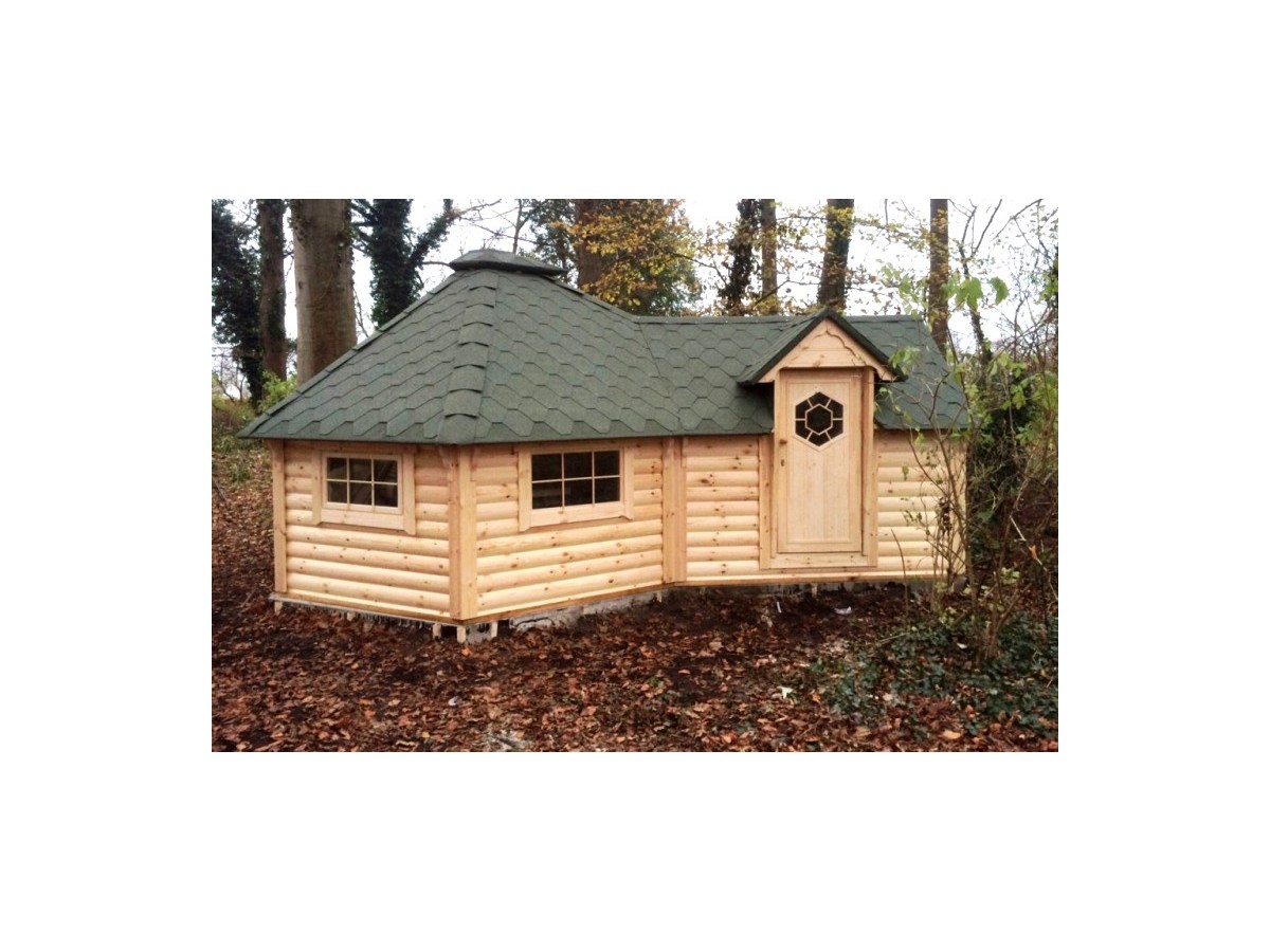 Caseta de madera "Grill Cabin 9.2 PLUS"
