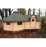 Caseta de madera "Grill Cabin 9.2 PLUS"