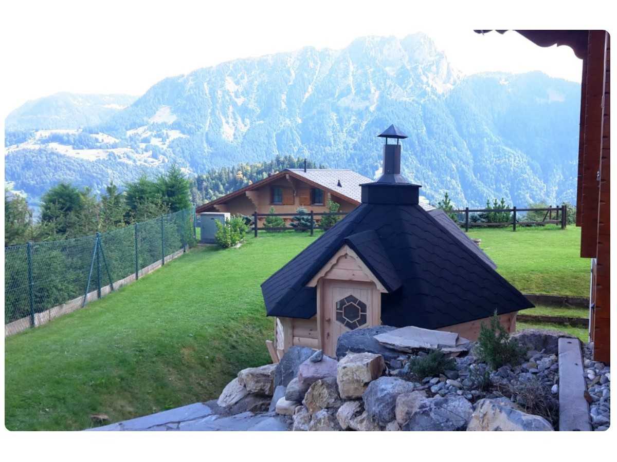 Caseta de madera "Grill Cabin 9.2 PLUS"