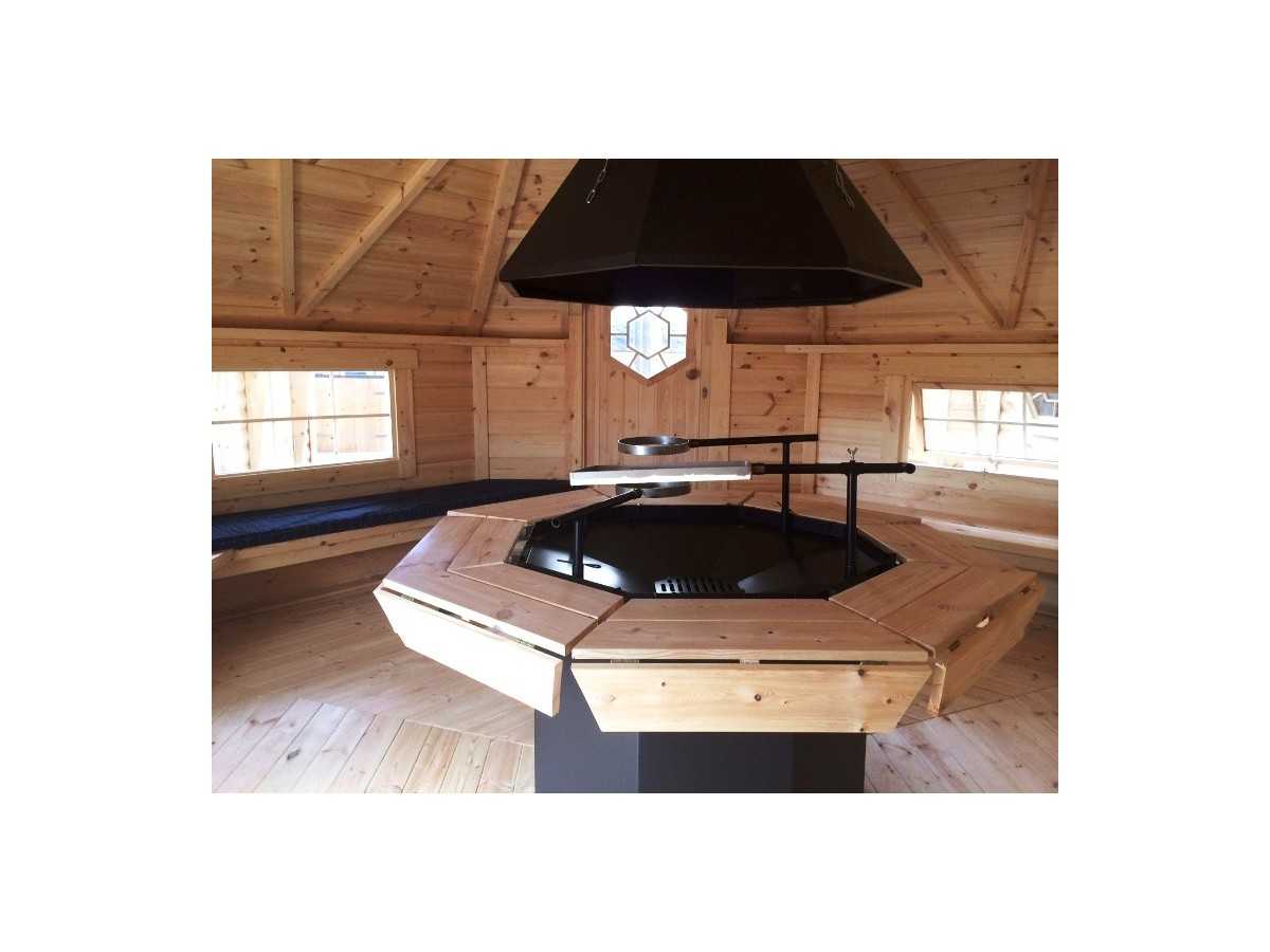 Caseta de madera "Grill Cabin 14.9"